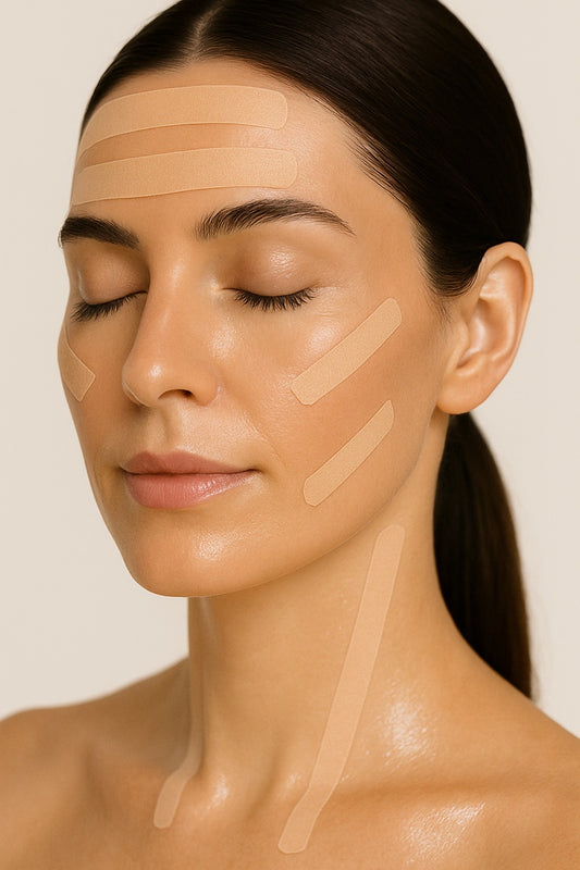 Anti-Falten Gesichtstape - Glow Skin Tape für straffe Haut